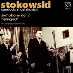 Symphony no. 7 “Leningrad” by Shostakovich ;   NBC Symphony Orchestra ,   Stokowski