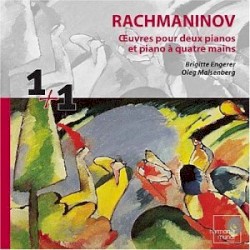 Oeuvres pour deux pianos et piano à quatre mains by Rachmaninov ;   Brigitte Engerer ,   Oleg Maisenberg