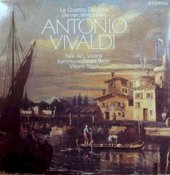 Le quattro stagioni by Vivaldi ;   Felix Ayo ,   Vittorio Negri ,   Jeffrey Tate