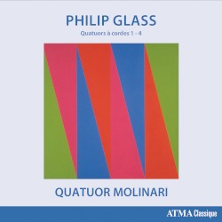 Complete String Quartets, Volume 1: String Quartets nos. 1–4 by Philip Glass ;   Quatuor Molinari