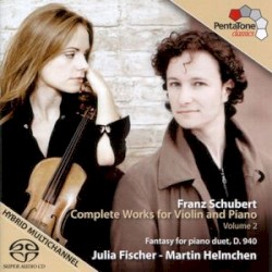 Complete Works for Violin and Piano, Volume 2 by Franz Schubert ;   Julia Fischer ,   Martin Helmchen