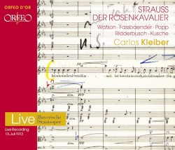 Der Rosenkavalier by Richard Strauss ;   Chor der Bayerischen Staatsoper ;   Bayerisches Staatsorchester ;   Carlos Kleiber