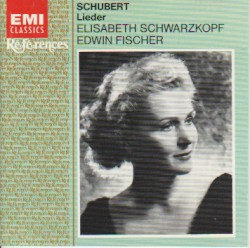 Lieder by Franz Schubert ;   Elisabeth Schwarzkopf ,   Edwin Fischer