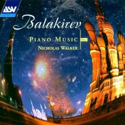 Piano Music Vol 1 by Милий Алексеевич Балакирев ;   Nicholas Walker