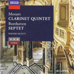 Mozart: Clarinet Quintet / Beethoven: Septet by Wiener Oktett