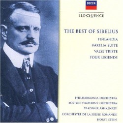 The Best of Sibelius by Sibelius ;   Philharmonia Orchestra ,   Boston Symphony Orchestra ,   Vladimir Ashkenazy ,   L’Orchestre de la Suisse Romande ,   Horst Stein