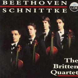 Beethoven / Schnittke by Beethoven ,   Schnittke ;   Britten Quartet