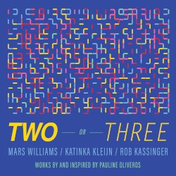 Two or Three: Works by and Inspired by Pauline Oliveros by Mars Williams  /   Katinka Kleijn  /   Rob Kassinger