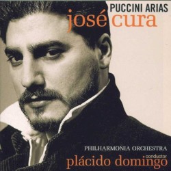 Puccini Arias by Giacomo Puccini ;   José Cura ,   Philharmonia Orchestra ,   Plácido Domingo