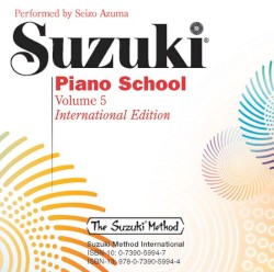 Suzuki Piano School, Volume 5, New International Edition by Suzuki Method International ;   Seizo Azuma