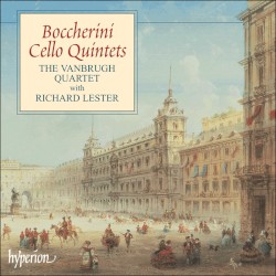 Cello Quintets by Luigi Boccherini ;   The Vanbrugh Quartet ,   Richard Lester