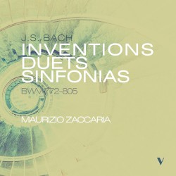 Inventions, Duets & Sinfonias, BWVV 772–805 by J.S. Bach ;   Maurizio Zaccaria
