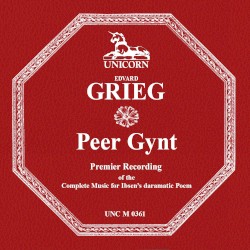 Peer Gynt by Edvard Grieg ;   London Symphony Orchestra ,   Per Dreier