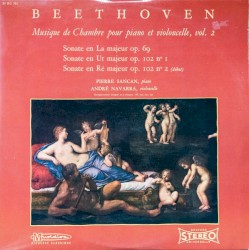 Musique de Chambre pour Piano et Violoncelle, Vol. 2 by Beethoven ;   Pierre Sancan ,   André Navarra