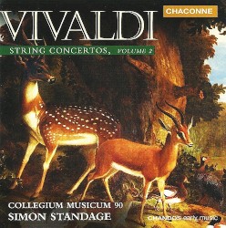 String Concertos, Volume 2 by Vivaldi ;   Collegium Musicum 90 ,   Simon Standage