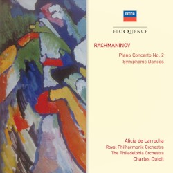 Piano Concerto No. 2 / Symphonic Dances by Rachmaninov ;   Alicia de Larrocha ,   Charles Dutoit