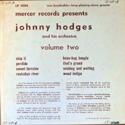 Volume Two by Johnny Hodges And His Orchestra