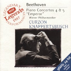 Piano Concertos 4 & 5 by Beethoven ;   Curzon ,   Wiener Philharmoniker ,   Knappertsbusch