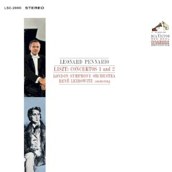 Concertos 1 and 2 by Liszt ;   Leonard Pennario ,   London Symphony Orchestra ,   René Leibowitz