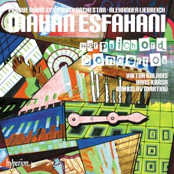 Harpsichord Concertos by Viktor Kalabis ,   Hans Krása ,   Bohuslav Martinů ;   Mahan Esfahani ,   Prague Radio Symphony Orchestra ,   Alexander Liebreich
