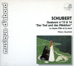 Quatuors à cordes, Nos. 13, 14 by Franz Schubert ;   Melos Quartet