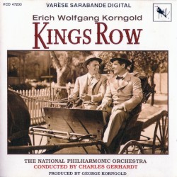Kings Row by Erich Wolfgang Korngold ;   National Philharmonic Orchestra ,   Charles Gerhardt