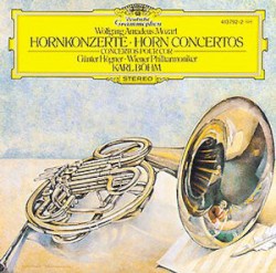 Hornkonzerte by Wolfgang Amadeus Mozart ;   Wiener Philharmoniker ,   Karl Böhm ,   Günter Högner