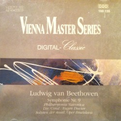 Symphonie Nr. 9 by Ludwig van Beethoven ;   Philharmonia Slavonica ,   Eugen Duvier ,   Soloists of the Opera of Bratislava