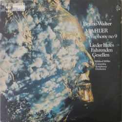Symphony no. 9 / Lieder eines fahrenden Gesellen by Mahler ;   Mildred Miller ,   Columbia Symphony Orchestra ,   Bruno Walter