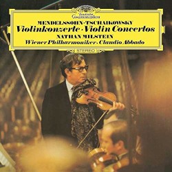 Violinkonzerte by Mendelssohn ,   Tschaikowsky ;   Nathan Milstein ,   Wiener Philharmoniker ,   Claudio Abbado