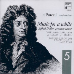 Music for a While / O Solitude by Henry Purcell ;   Alfred Deller ,   Wieland Kuijken ,   William Christie ,   Roderick Skeaping