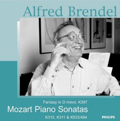 Fantasy in D minor K. 397 / Piano Sonatas K. 310, K. 311 & K. 533/494 by Mozart ;   Alfred Brendel