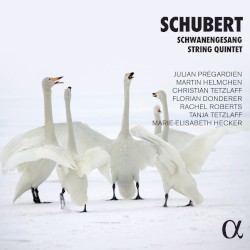 Schwanengesang / String Quintet by Schubert ;   Julian Prégardien ,   Martin Helmchen ,   Christian Tetzlaff ,   Florian Donderer ,   Rachel Roberts ,   Tanja Tetzlaff ,   Marie-Elisabeth Hecker
