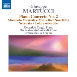 Piano Concerto No. 2 / Momento musicale e Minuetto / Novelletta by Giuseppe Martucci ;   Gesualdo Coggi ,   Orchestra Sinfonica Di Roma ,   Francesco La Vecchia