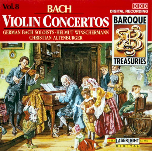 Baroque Treasuries, Vol. 8: Bach - Violin Concertos