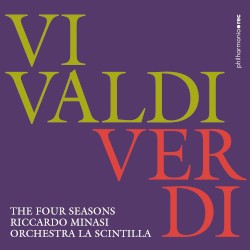 The Four Seasons by Vivaldi ,   Verdi ;   Riccardo Minasi ,   Orchestra La Scintilla