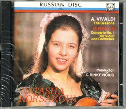 Vivaldi: The Seasons / Bruch: Concerto no. 1 for Violin and Orchestra by A. Vivaldi ,   M. Bruch ;   Natasha Korsakova ,   G. Rinkevičius