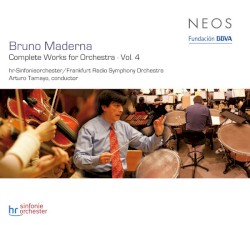 Complete Works for Orchestra, Vol. 4 by Bruno Maderna ;   hr‐Sinfonieorchester ,   Arturo Tamayo