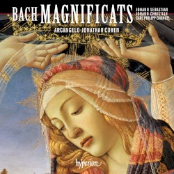 Magnificats by Johann Sebastian Bach ,   Johann Christian Bach ,   Carl Philipp Emanuel Bach ;   Arcangelo ,   Jonathan Cohen