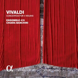 Concerti a quattro violini / L’estro armonico by Antonio Vivaldi ;   Ensemble 415 ,   Chiara Banchini