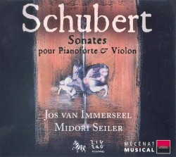 Sonates pour pianoforte & violon by Schubert ;   Jos van Immerseel ,   Midori Seiler