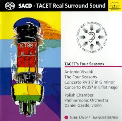 TACET’s Four Seasons by Antonio Vivaldi ;   Polish Chamber Philharmonic Orchestra ,   Daniel Gaede