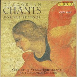 Gregorian Chants for All Seasons by Choir of the Vienna Hofburgkapelle ,   Josef Schabasser