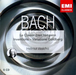 Le Clavier bien tempéré / Inventions / Variations Goldberg by Bach ;   Helmut Walcha