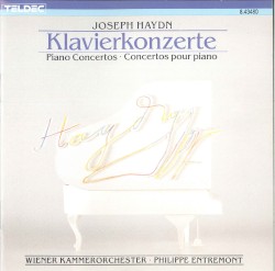 Klavierkonzerte by Joseph Haydn ;   Wiener Kammerorchester ,   Philippe Entremont