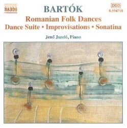 Piano Music, Volume 2: Dance Suite / Romanian Folk Dances / Sonatina by Béla Bartók ;   Jenő Jandó