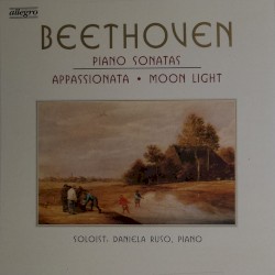 Piano Sonatas: Appassionata / Moonlight by Beethoven ;   Daniela Ruso