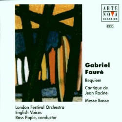 Requiem / Cantique de Jean Racine / Messe Basse by London Festival Orchestra ,   English Voices  &   Ross Pople