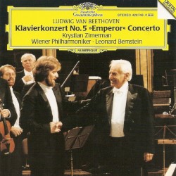 Piano Concerto No. 5 in E-flat major "Emperor" by Beethoven ;   Wiener Philharmoniker ,   Leonard Bernstein ,   Krystian Zimerman