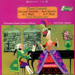 Piano Concerti by Giovanni Paisiello ,   Carl Stamitz ;   Felicja Blumental
